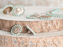 Vidya Mint Earrings