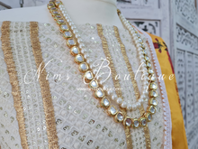 Madhuri Kundan Pearl Haar Set