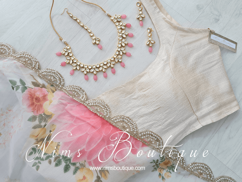 Nims Boutique The NB Cream Blouse 10-14