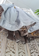 Readymade Grey Silk skirt/lehnga (sizes 4-20)