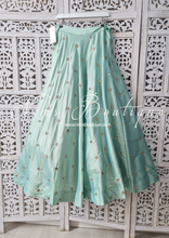 Rani Luxury Mint Mirror readymade skirt/lehnga (size 4-24)