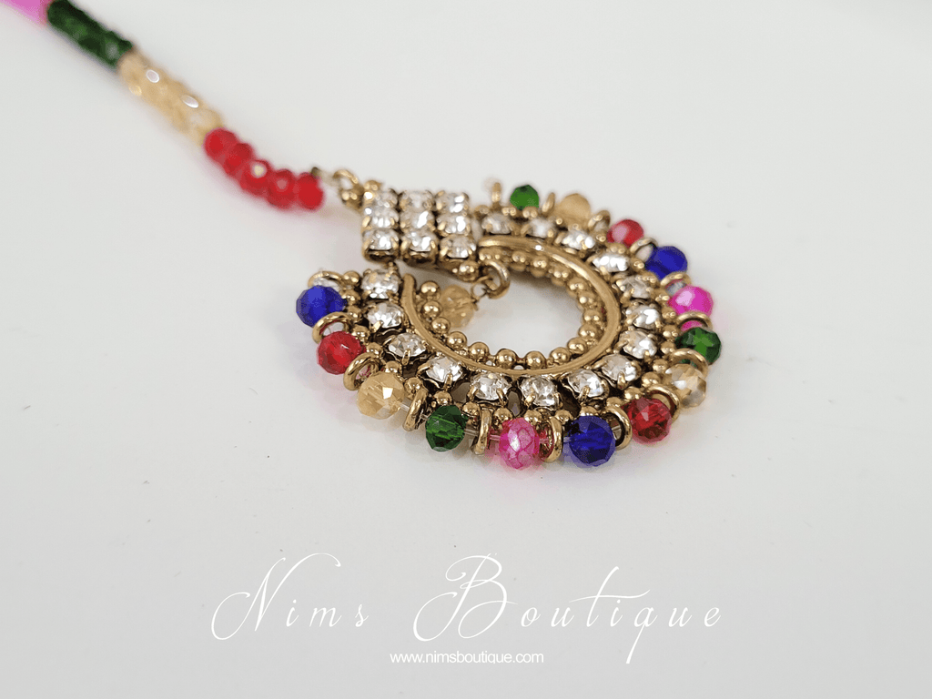 Nims Boutique Vidya Multicolour Tikka