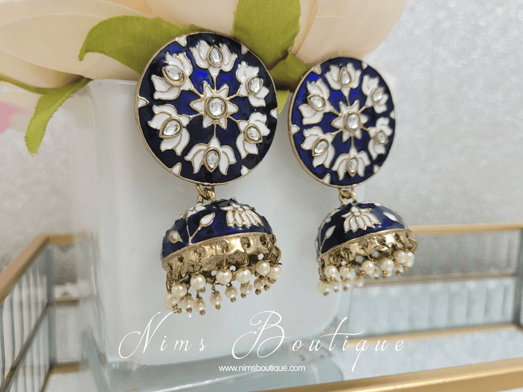 Nims Boutique Natasha Navy Blossom Chumke