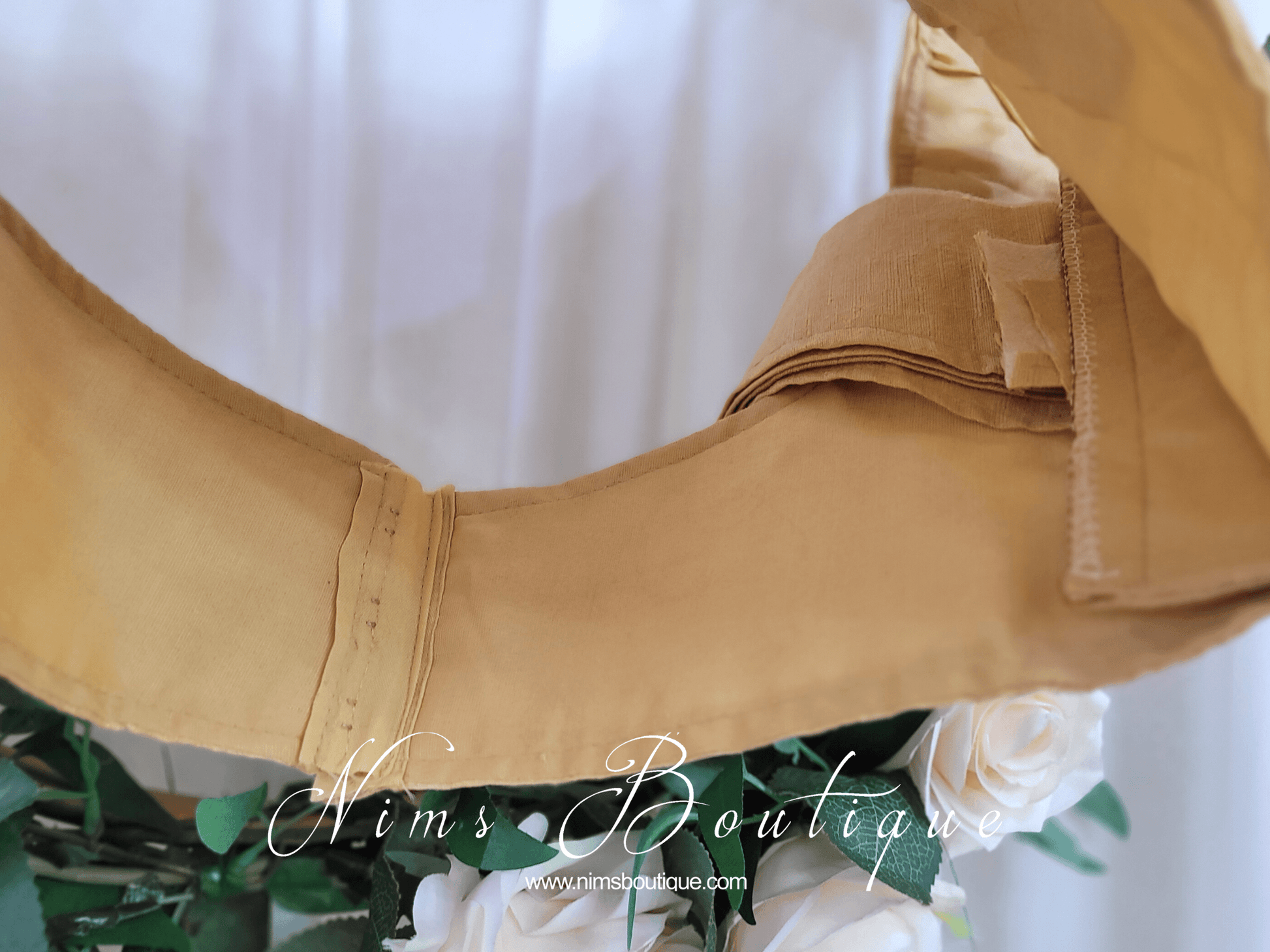 Nims Boutique The NB Gold Blouse 10-14