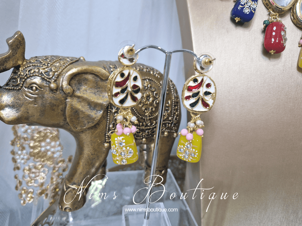 Nims Boutique Ganga Multicolour Luxury Kundan Set 2