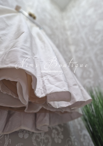 Readymade White Silk skirt/lehnga (sizes 4-22)