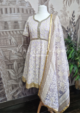 Kiara Luxury Lilac Chikankari Suit with Pajami (size 6-14)