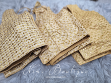 The NB Light Gold Embroidered Blouse 16-18