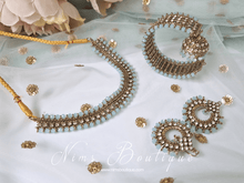 Light Blue Royal Bracelet with chumka