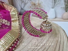 Hot Pink Royal Bracelet with chumka
