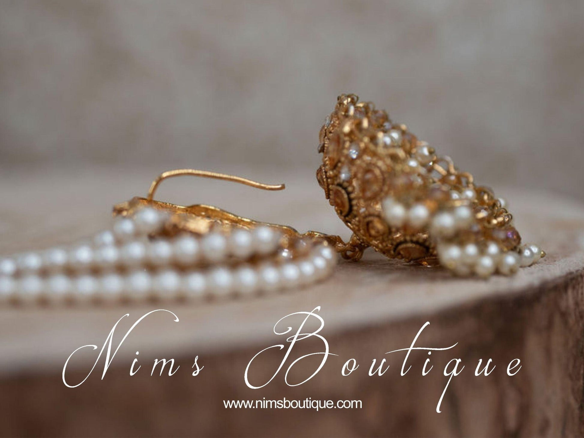 Nims Boutique The NB Maharani Pearl Chumke