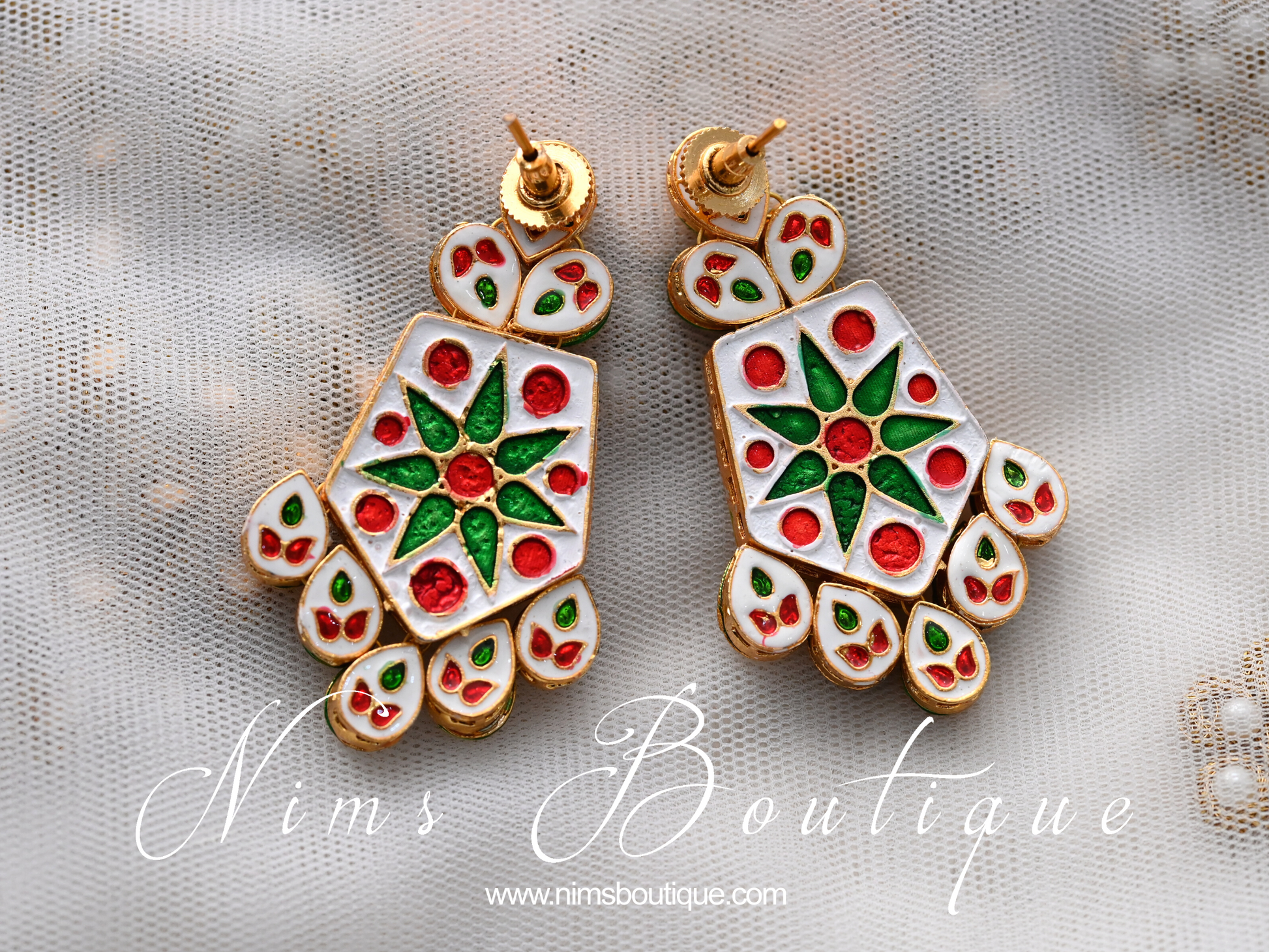 Nims Boutique Katrina Classic Kundan Set