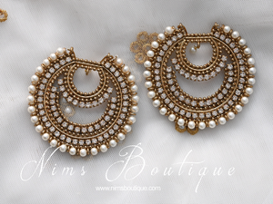 Anisha Royal Pearl Earrings