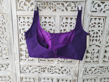 The NB Purple Silk Blouse 10-12