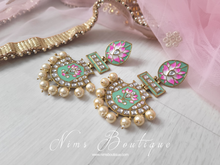 Suhana Mint Blossom Earrings