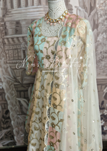 Anira Pastel Sequin Luxury Anarkali Suit with Pajami (4-16)