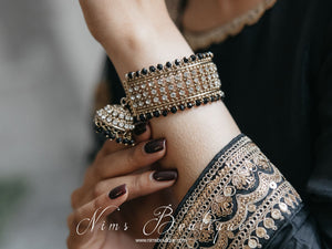 Black Royal Bracelet with chumka