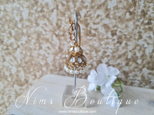 Small Nandini Royal Antique Gold & Pearl Chumke