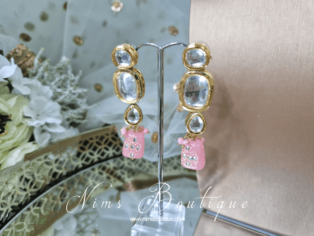 Nims Boutique Athiya Pink Kundan Choker Set