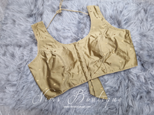 The NB Gold/Bronze Bow Blouse (16-18)