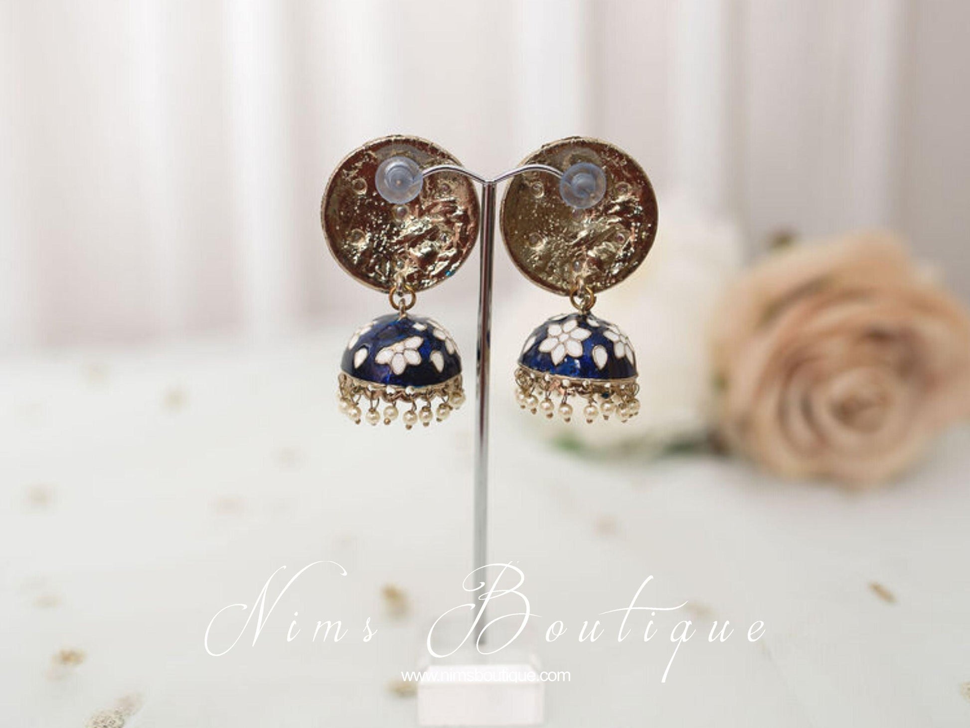 Nims Boutique Natasha Navy Blossom Chumke