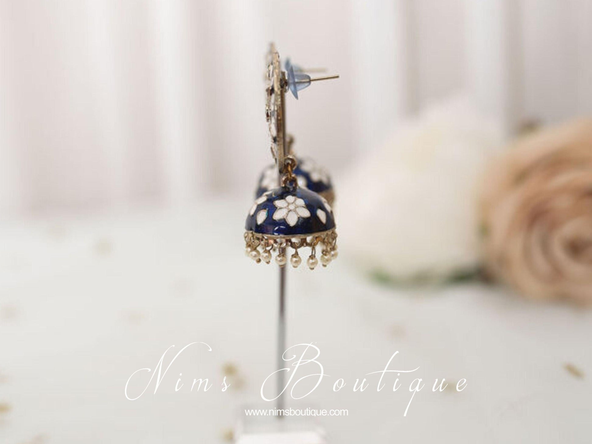 Nims Boutique Natasha Navy Blossom Chumke