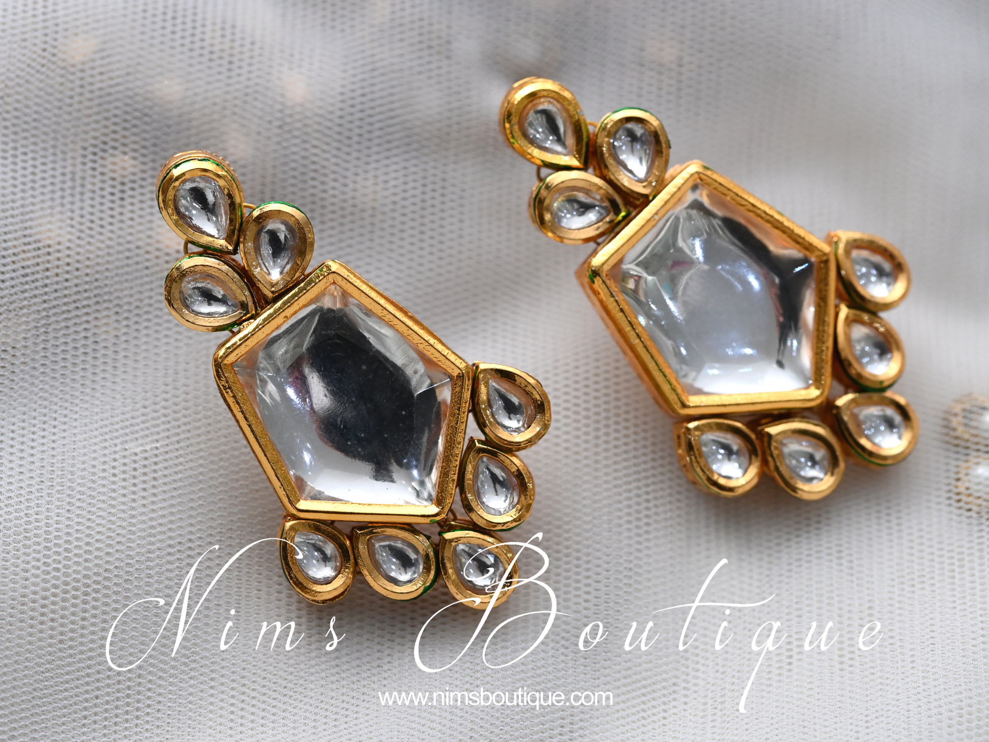 Nims Boutique Katrina Classic Kundan Set