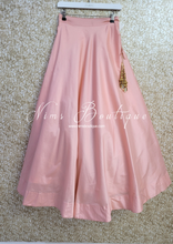 Readymade Peach Silk skirt/lehnga (sizes 4-20)