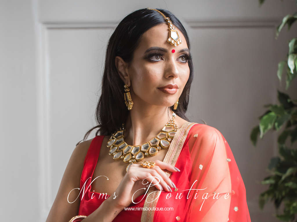 Nims Boutique Katrina Classic Kundan Set