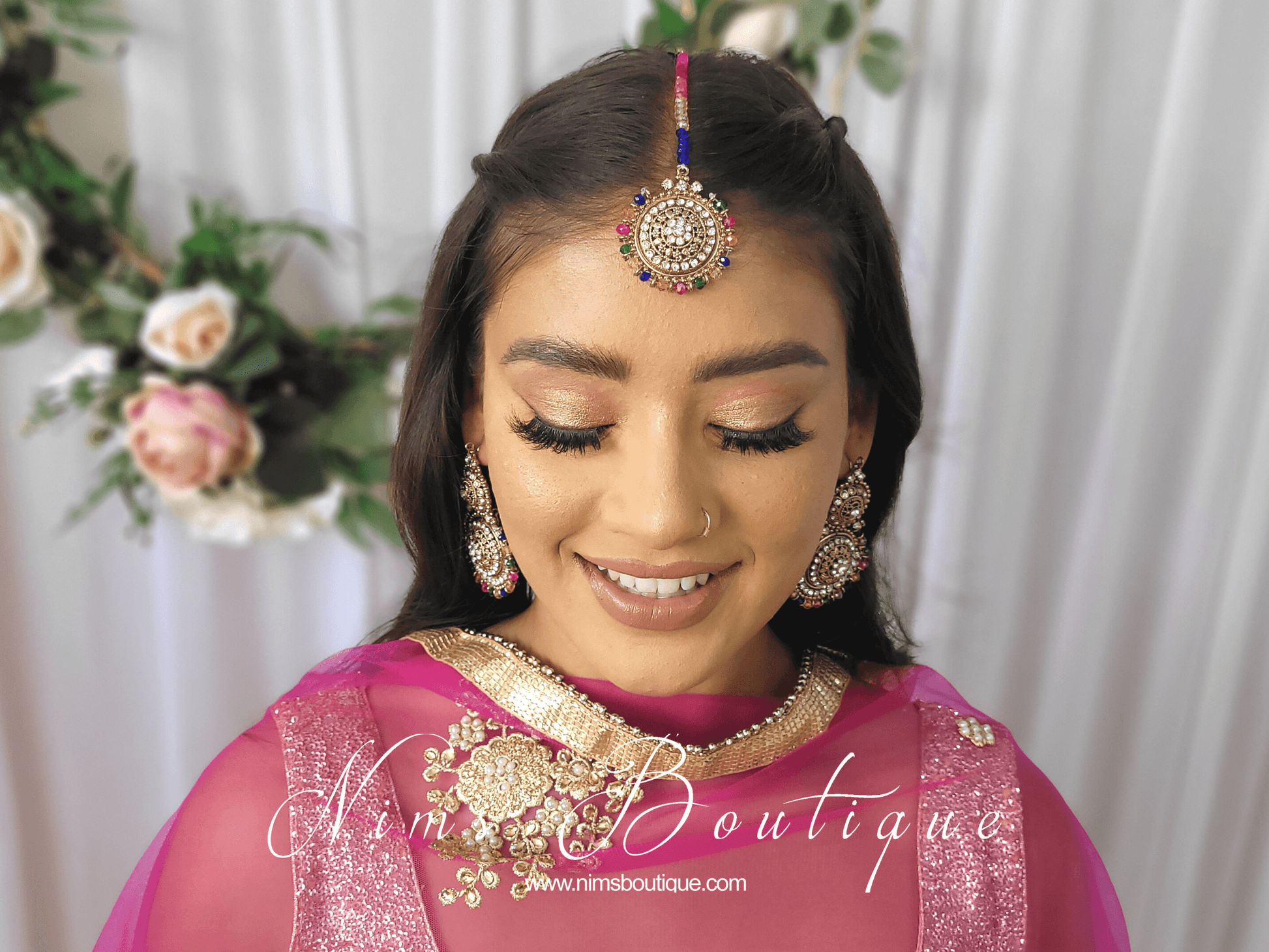 Nims Boutique Royal Multicolour Tikka Set