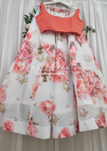 La Floraison Ivory Georgette Floral readymade skirt/lehnga (sizes 4-20)