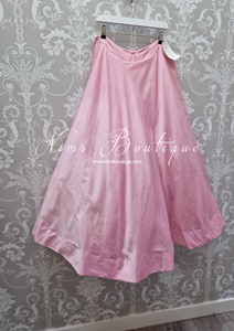 Readymade Pink Silk skirt/lehnga (sizes 4-22)