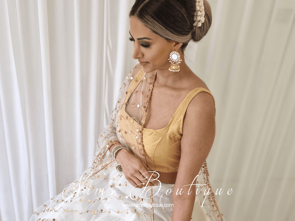 Nims Boutique The NB Gold Blouse 10-14