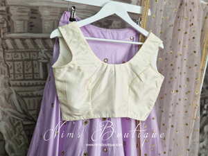 The NB Cream Silk Blouse (petite sizes 4-10)