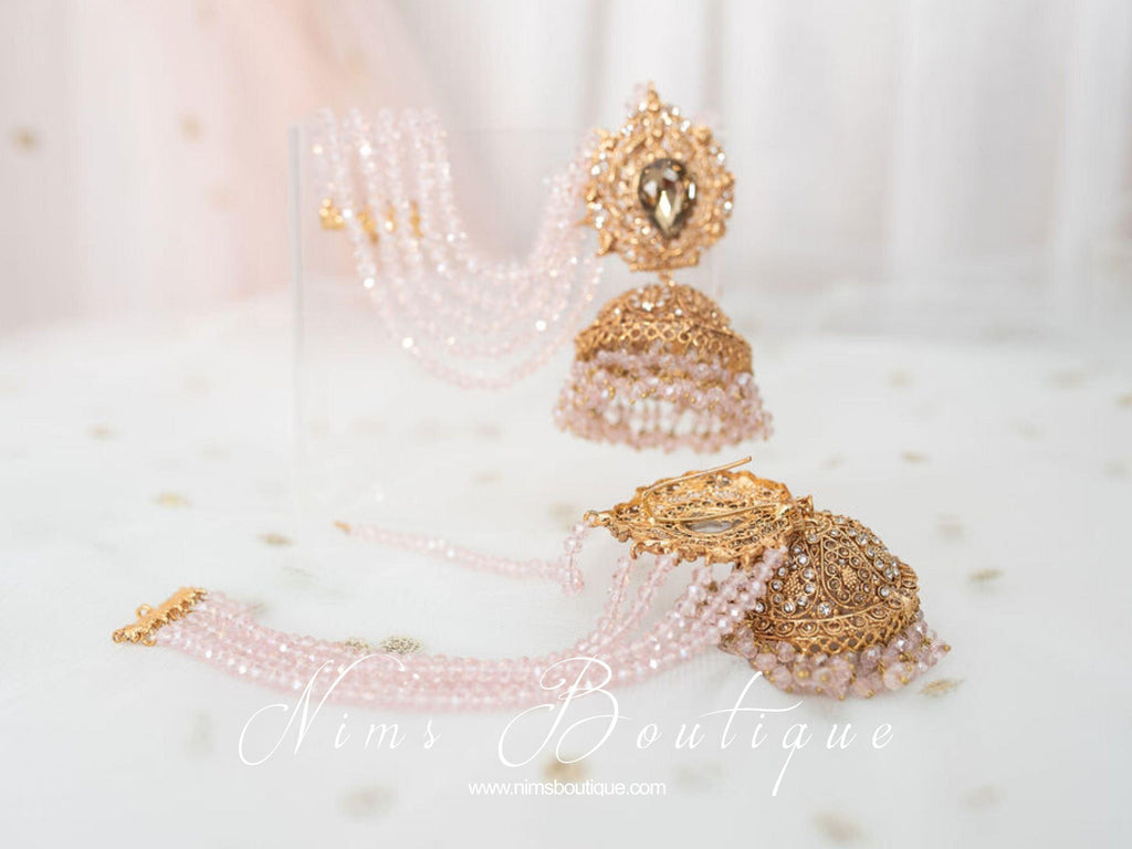 Nims Boutique The NB Maharani Light Pink Chumke