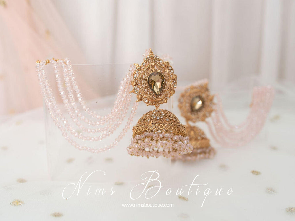 Nims Boutique The NB Maharani Light Pink Chumke