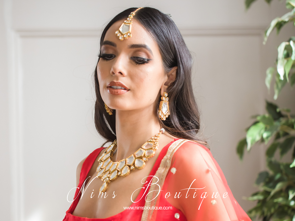 Nims Boutique Katrina Classic Kundan Set