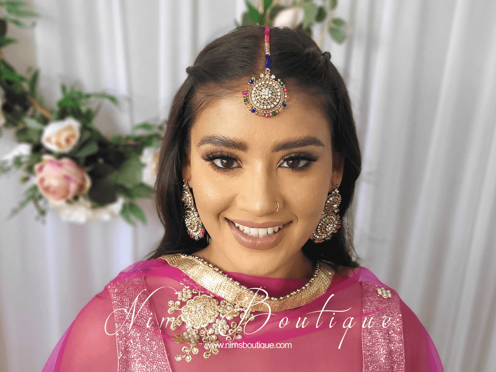 Nims Boutique Royal Multicolour Tikka Set