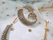 Light Blue Royal Bracelet with chumka
