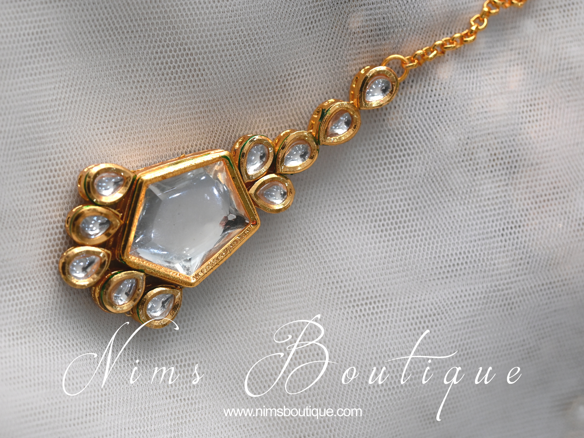 Nims Boutique Katrina Classic Kundan Set