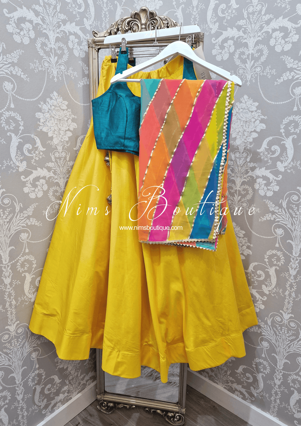Nims Boutique The NB Peacock Green Blouse 10-12