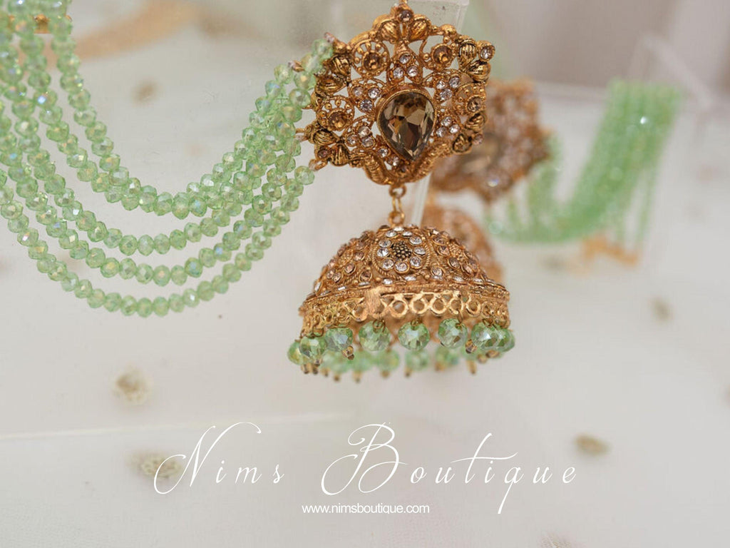 Nims Boutique The NB Maharani Mint Chumke