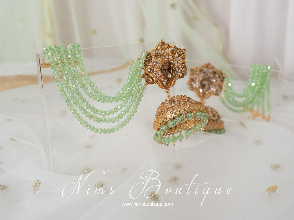 Nims Boutique The NB Maharani Mint Chumke
