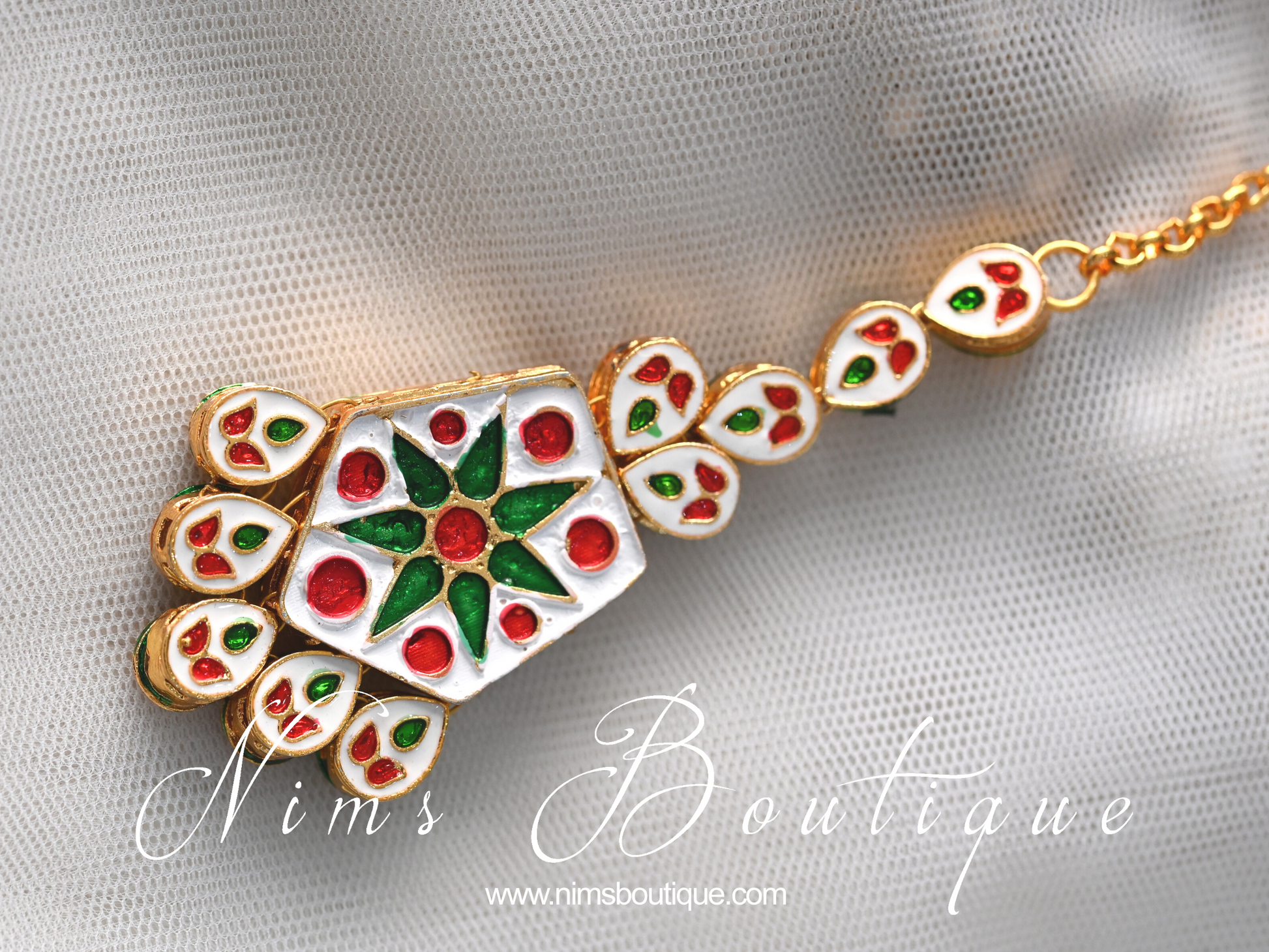 Nims Boutique Katrina Classic Kundan Set