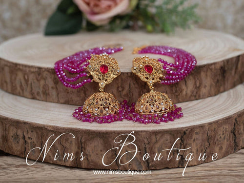 Nims Boutique The NB Maharani Hot Pink Chumke