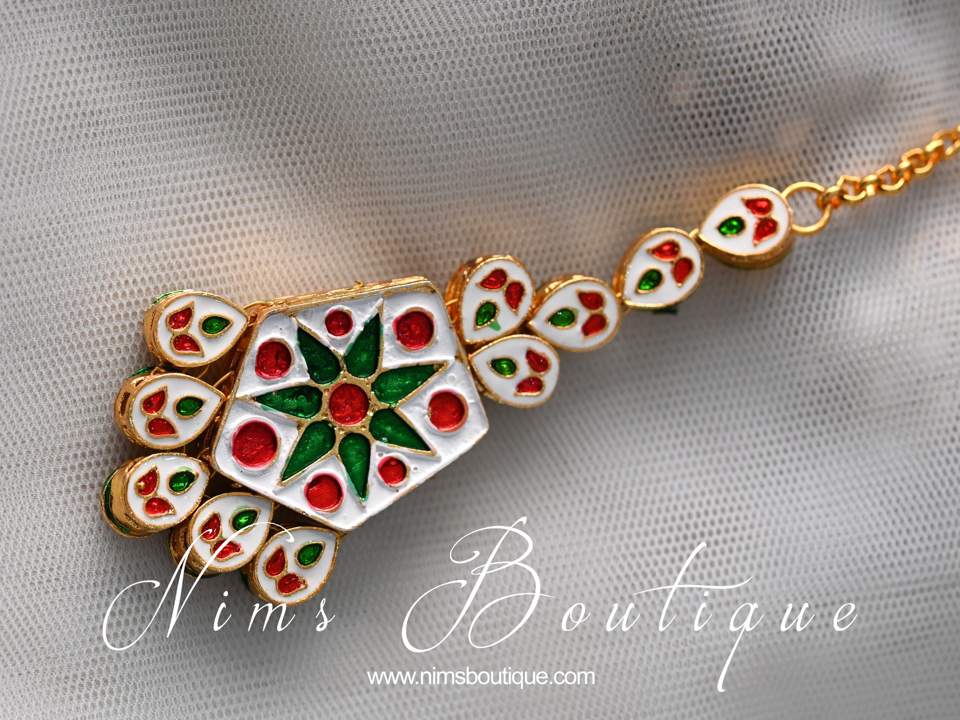 Nims Boutique Katrina Classic Kundan Set