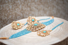 Neetu Maharani Turquoise Choker Set