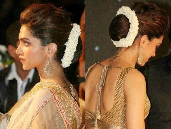 Nims Boutique Jasmine Gajra Faux Hair Flowers
