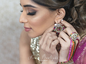 Nims Boutique Vidya Multicolour Earrings