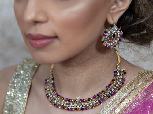 Nims Boutique Vidya Multicolour Earrings